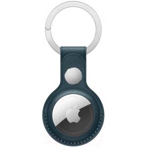 Чехол для беспроводной метки-трекера Apple AirTag Leather Key Ring Baltic Blue / MHJ23