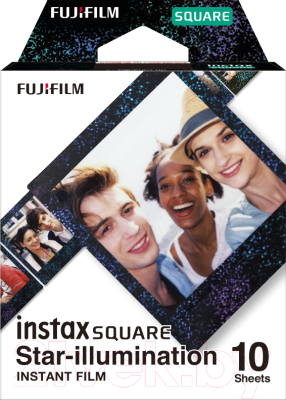 Фотопленка Fujifilm Instax Square Star Illumination Фотопленка Fujifilm Instax Square Star Illumination