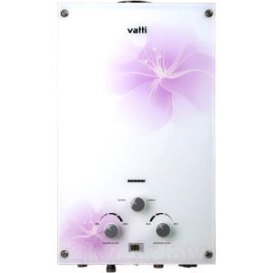 Газовая колонка Vatti LR 20 Сиреневая лилия / Стеклянная панель B