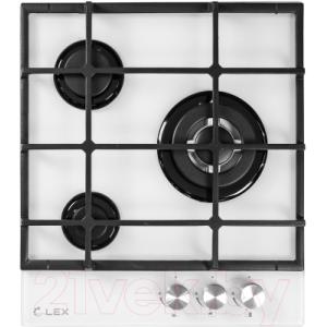 Газовая варочная панель Lex GVG 431 WH / CHAO000306
