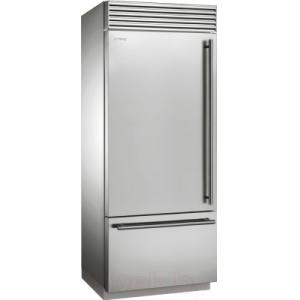 Холодильник с морозильником Smeg RF396LSIX