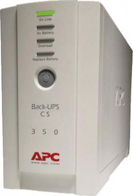 ИБП APC Back-UPS CS 350VA (BK350EI) ИБП APC Back-UPS CS 350VA (BK350EI)