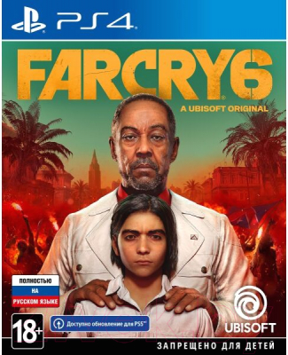 Игра для игровой консоли Sony PlayStation 4 Far Cry 6 / 1CSC20004802 Игра для игровой консоли Sony PlayStation 4 Far Cry 6 / 1CSC20004802