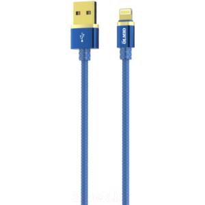 Кабель Olmio Deluxe USB 2.0 - lightning  2.1A / 038851