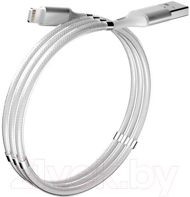 Кабель Olmio Magnet USB 2.0 - 8-pin / 041636 Кабель Olmio Magnet USB 2.0 - 8-pin / 041636