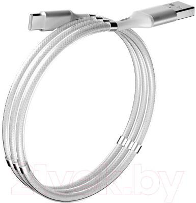 Кабель Olmio Magnet USB 2.0 - Type-C / 041637 Кабель Olmio Magnet USB 2.0 - Type-C / 041637