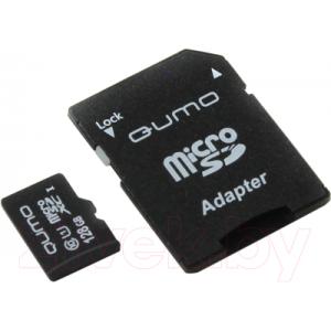 Карта памяти Qumo microSDXC (Class 10) 128GB (QM128GMICSDXC10U1)