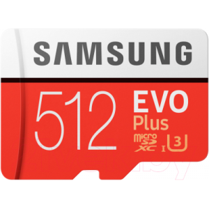 Карта памяти Samsung Evo Plus MicroSD 512GB (MB-MC512HA/RU)