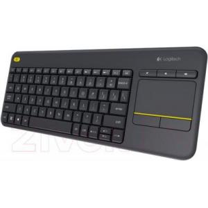 Клавиатура Logitech Wireless Touch Keyboard K400 Plus Black / 920-007147