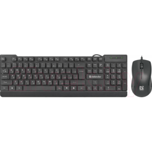 Клавиатура+мышь Defender York C-777 RU / 45779