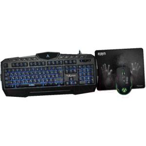 Клавиатура+мышь Qumo Aftershock K52/M68