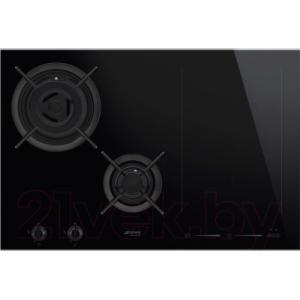 Комбинированная варочная панель Smeg PM6721WLDX