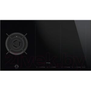 Комбинированная варочная панель Smeg PM6912WLDX