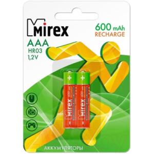Комплект аккумуляторов Mirex HR03 / HR03-06-E4