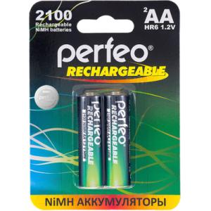 Комплект аккумуляторов Perfeo AA2100mAh/2BL