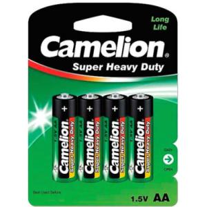 Комплект батареек Camelion R 6 BL-4 / R6P-BP4G