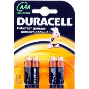 Комплект батареек Duracell Basic LR03