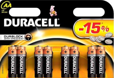 Комплект батареек Duracell Basic LR6 Комплект батареек Duracell Basic LR6
