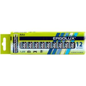 Комплект батареек Ergolux LR03 Alkaline BP-12