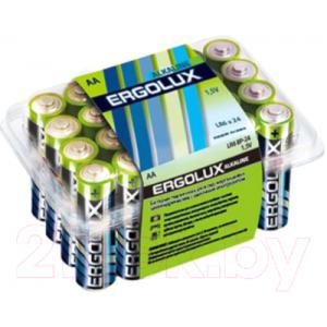 Комплект батареек Ergolux LR6 Alkaline BP-24