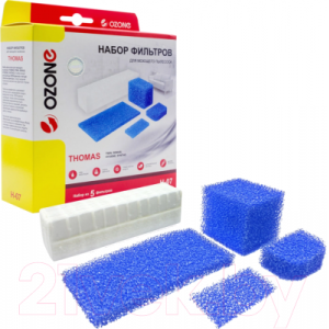 Комплект фильтров для пылесоса OZONE H-07