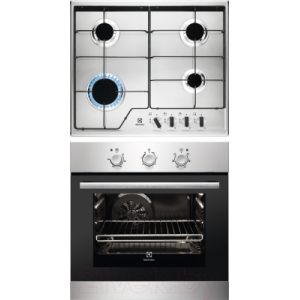 Комплект встраиваемой техники Electrolux EOB2100COX + GPE262MX