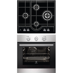 Комплект встраиваемой техники Electrolux EOB2100COX + GPE363RCK