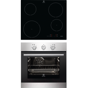 Комплект встраиваемой техники Electrolux EOB2100COX + IKE6420KB