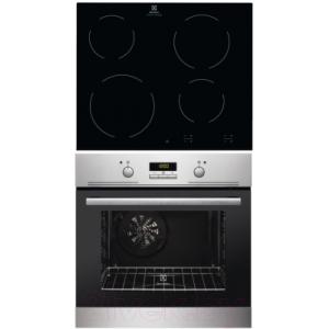 Комплект встраиваемой техники Electrolux EZB52430AX + EHF96240FK