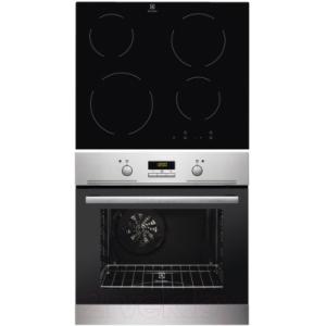 Комплект встраиваемой техники Electrolux EZB52430AX + EHV56240AK