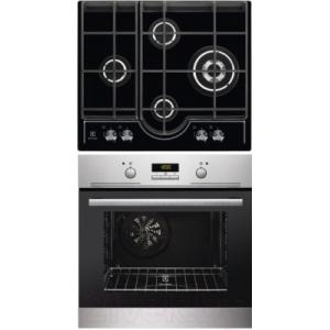 Комплект встраиваемой техники Electrolux EZB52430AX + GPE363RCK