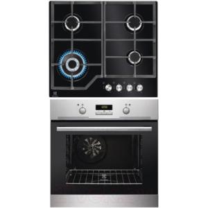 Комплект встраиваемой техники Electrolux EZB52430AX + GPE363YK