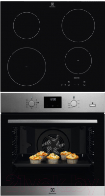 Комплект встраиваемой техники Electrolux OED3H50TX + EHH56240IK Комплект встраиваемой техники Electrolux OED3H50TX + EHH56240IK