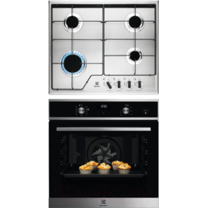 Комплект встраиваемой техники Electrolux OED5H70X + GPE262MX