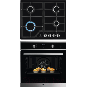 Комплект встраиваемой техники Electrolux OED5H70X + GPE263MB