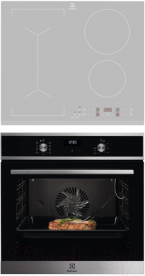 Комплект встраиваемой техники Electrolux OEE5C71X + IPE6443SF Комплект встраиваемой техники Electrolux OEE5C71X + IPE6443SF