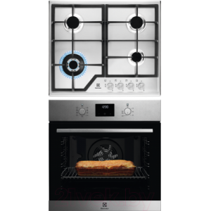 Комплект встраиваемой техники Electrolux OEF3H70TX + GEE363MX