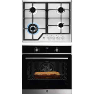 Комплект встраиваемой техники Electrolux OEF5H70X + GEE363MX