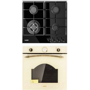 Комплект встраиваемой техники Exiteq EXO-104 + PFH640STGB-E/B