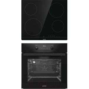 Комплект встраиваемой техники Gorenje BO735E32BG-2 + ECT641BSC