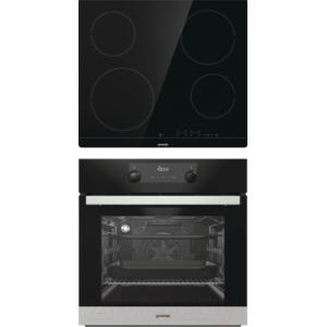 Комплект встраиваемой техники Gorenje BO735E32XG-2 + ECT641BSC