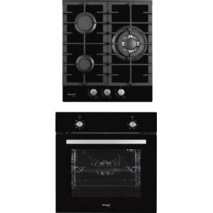 Комплект встраиваемой техники Weissgauff EOV18PB+HGG451BFh