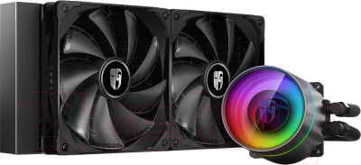 Кулер для процессора Deepcool Castle 280EX (DP-GS-H14AR-CSL280EX) Кулер для процессора Deepcool Castle 280EX (DP-GS-H14AR-CSL280EX)