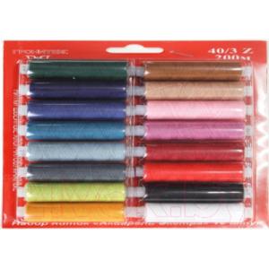 Набор швейных ниток Гронитекс Акварель Экстра хлопчатобумажные 40/3