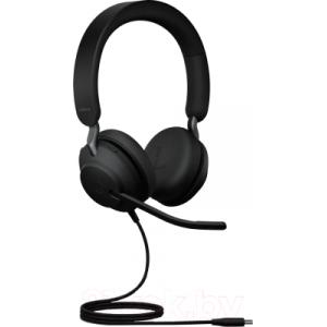Наушники-гарнитура Jabra Evolve2 40 MS Stereo