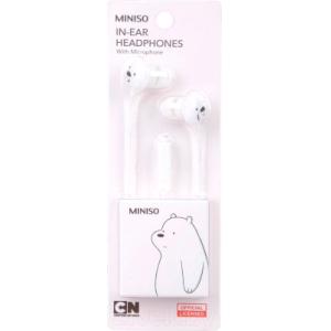 Наушники-гарнитура Miniso We Bare Bears / 8512
