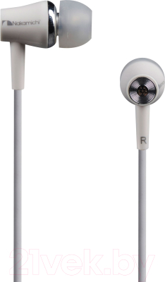 Наушники-гарнитура Nakamichi NM-CE100(WH) Наушники-гарнитура Nakamichi NM-CE100(WH)