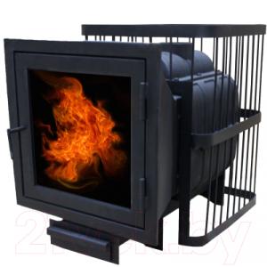 Печь-каменка КомфортПром Чугун Панорама 10013023
