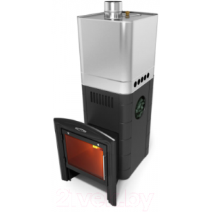 Печь-каменка ТМФ Бирюса 2013 Inox Витра