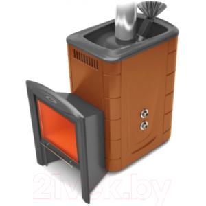 Печь-каменка ТМФ Гейзер 2014 Inox Витра